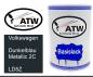 Preview: Volkswagen, Dunkelblau Metallic 2C, LD5Z: 500ml Lackdose, von ATW Autoteile West.